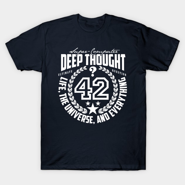 42 T-Shirt by MindsparkCreative